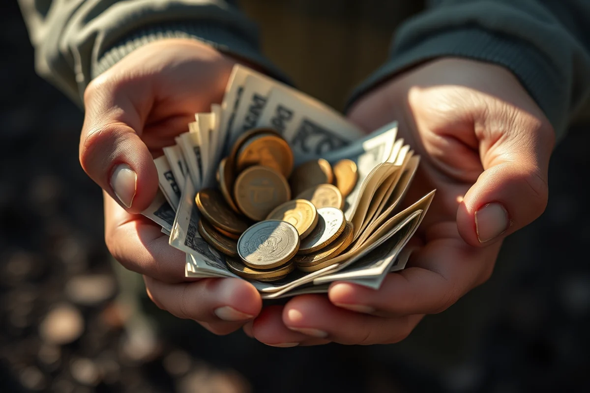 Money Drawing — Money Drawing (step by step)