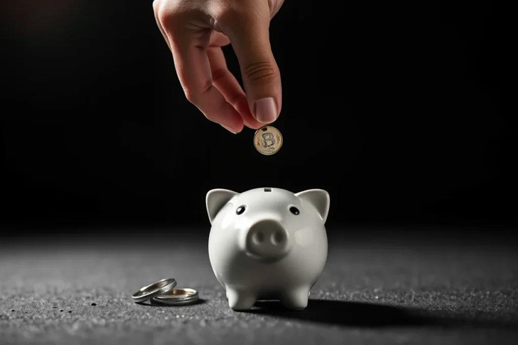 Saving Money Box For Adults