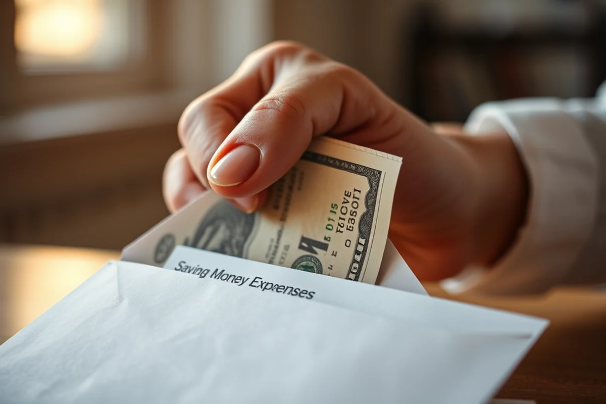 saving money budget expenses — Saving Money Budget Expenses (step by step)